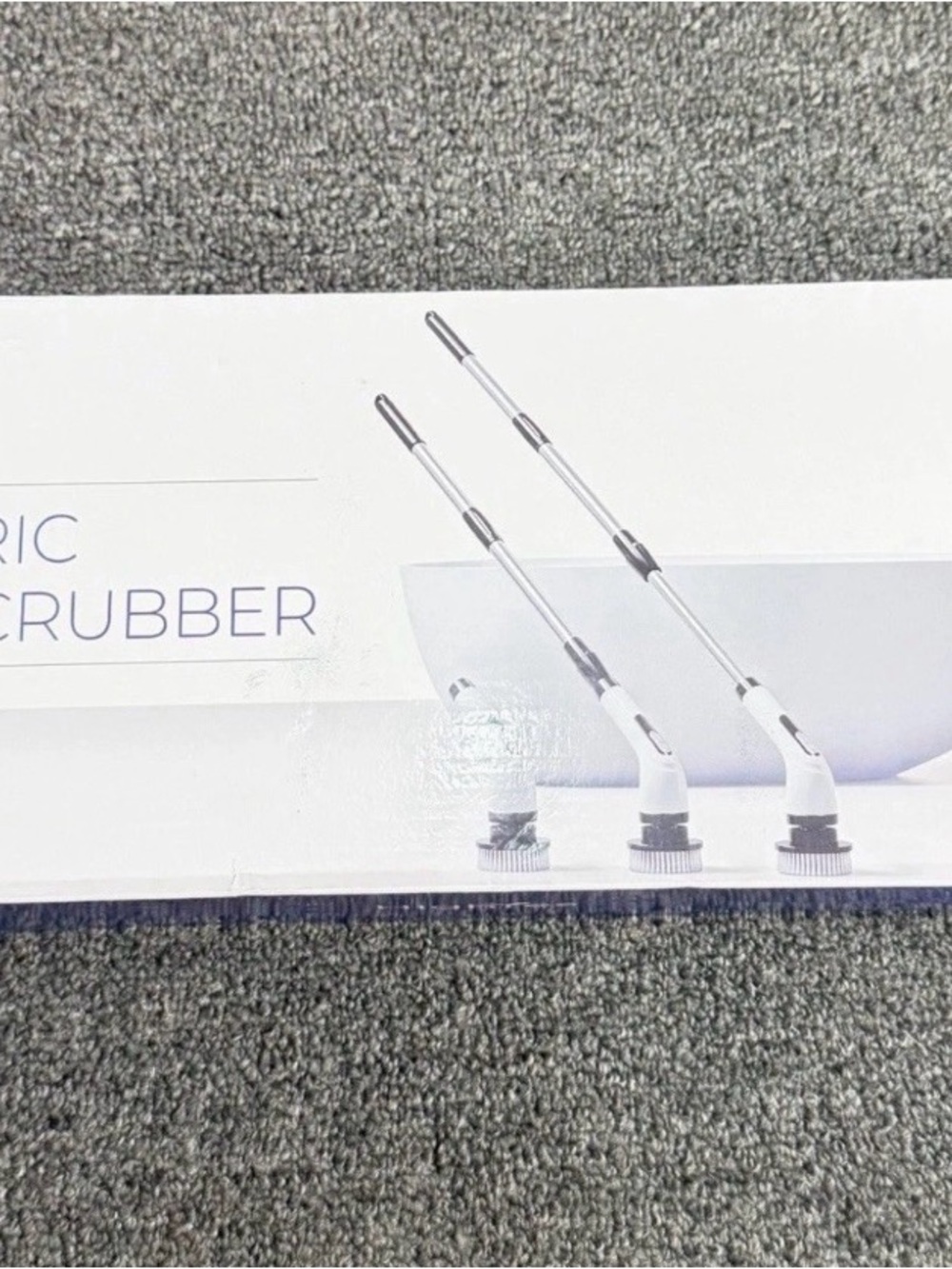 Electric Scrubber Power Brush - White